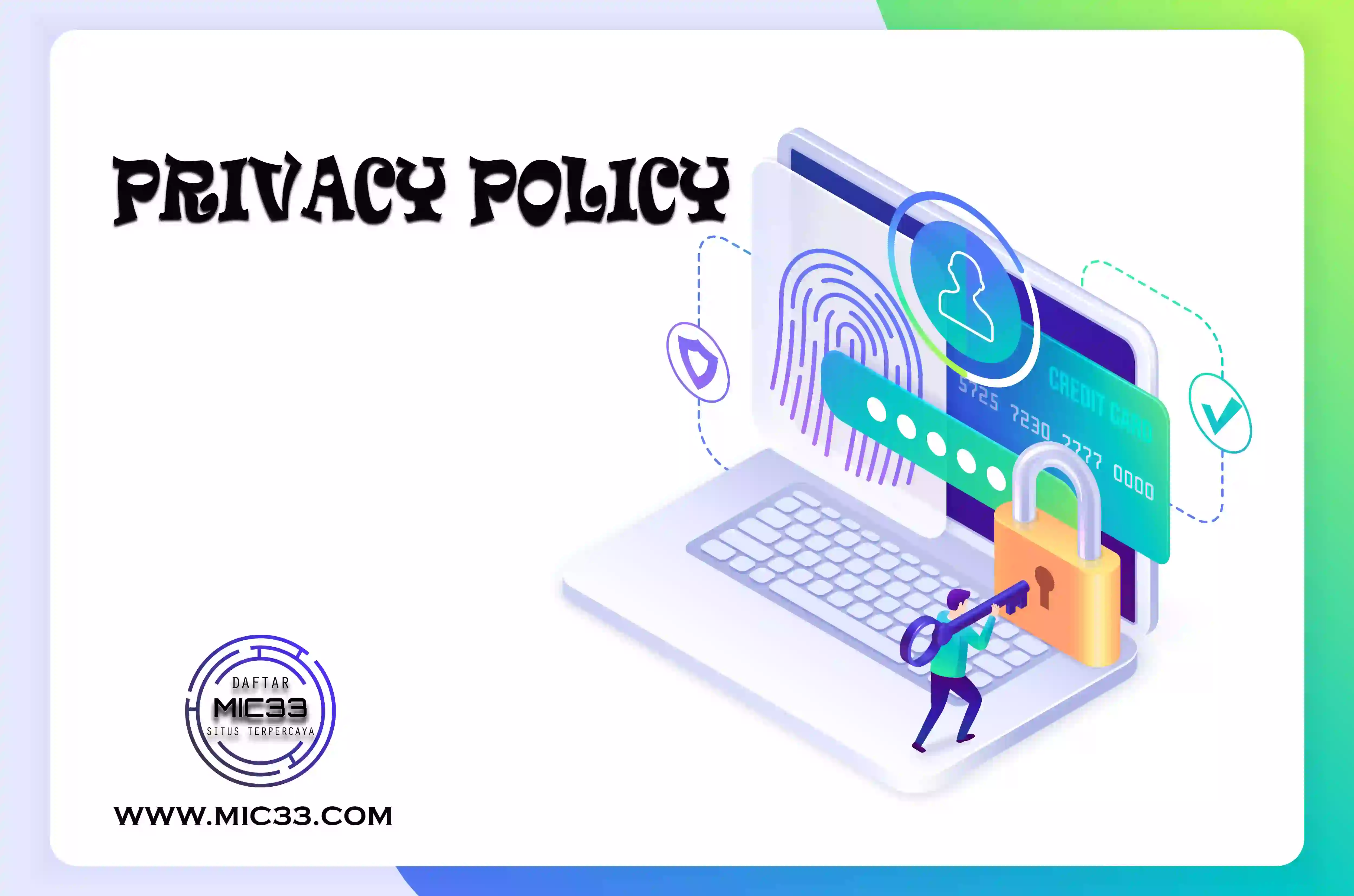 mic33 privacy policy